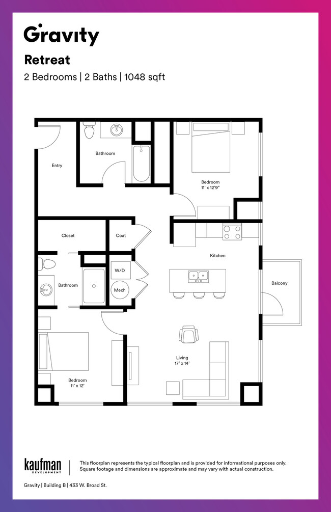 Floorplan - Building B at Gravity