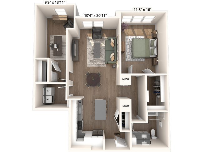 Floorplan - Avalon W Squared