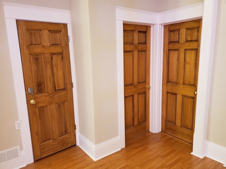 Hand Stained Doors - 1211 Pine St