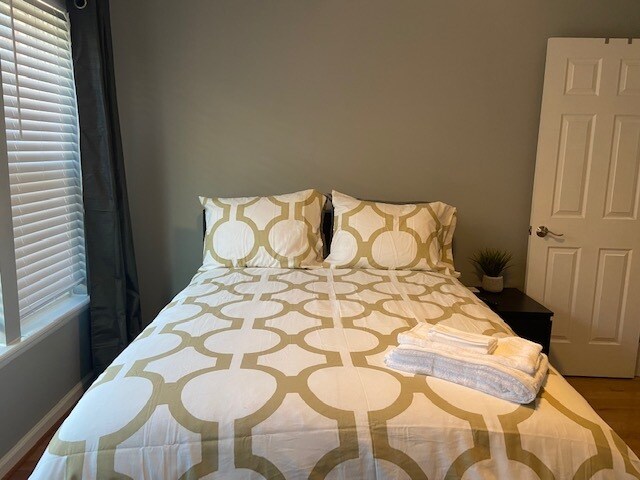 Bedroom #1 with full size bed - 624 Jasper St