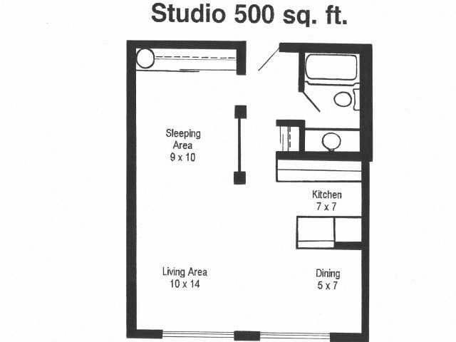 Floorplan - The Bluffs