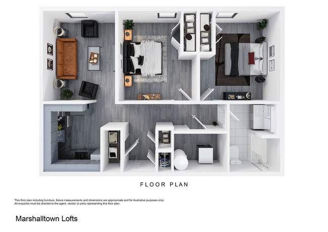 Floorplan - Marshalltown Lofts