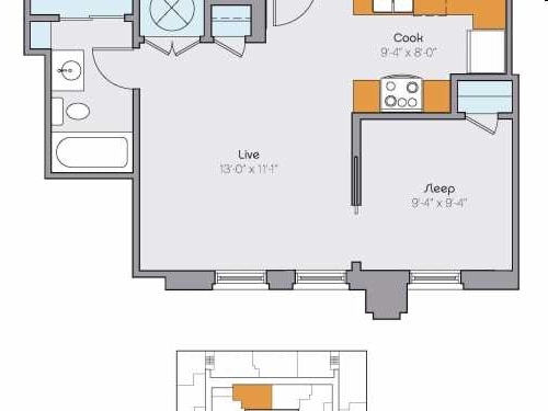 1BR/1BA - Clyde Manor