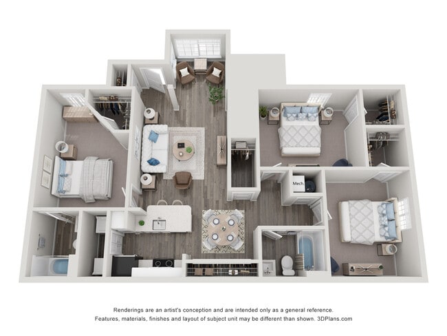 Floorplan - Eastlake Gardens