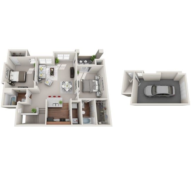 Floorplan - Ravello Townhomes