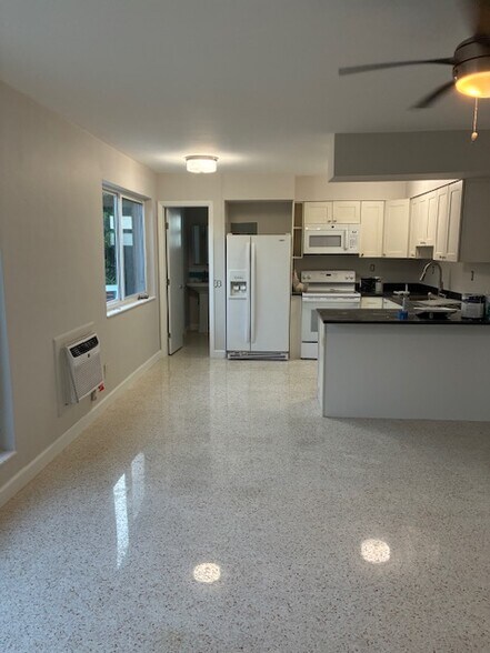 In Living Room looking at Kitchen - 506 NE 23rd St
