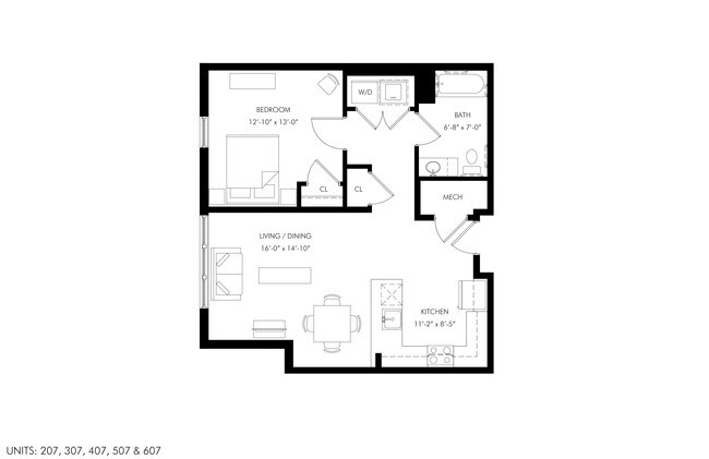Floorplan - Wall Street Place