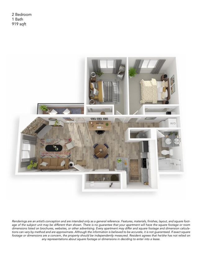 Floorplan - Sloans Lake Apartments