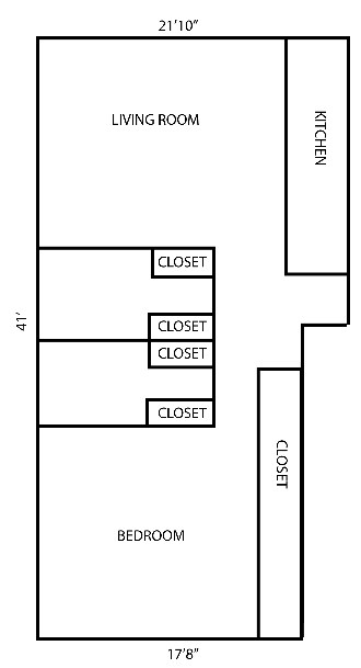 1BR/1BA - Manor Place Senior Living Apartments