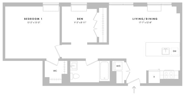Floorplan - The Hazel Jersey City