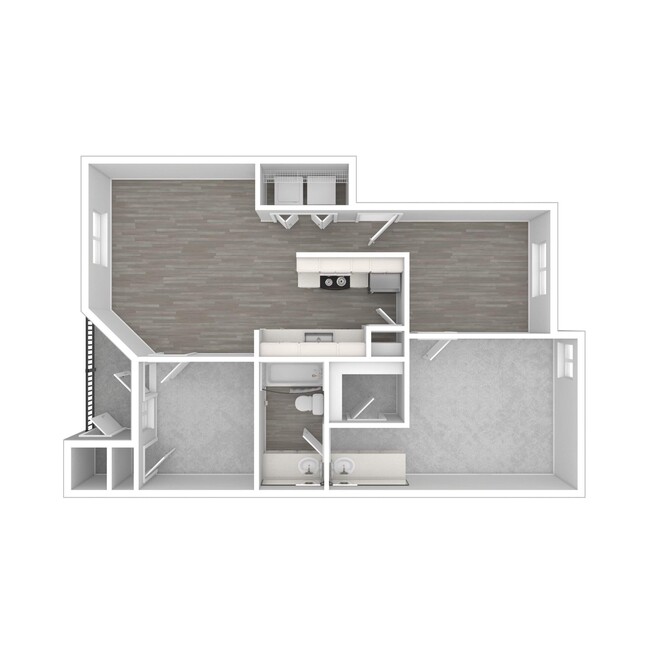 Floorplan - Prestonwood Apartments Homes