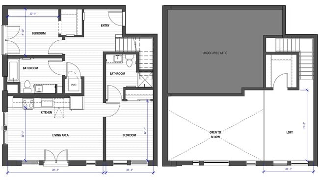Floorplan - Hyas Point Apartments