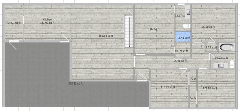 Approximate floorplan - 115 Windy Hill Ct