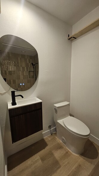 Bathroom w/ LED Light Mirror - 3046 Miguel St