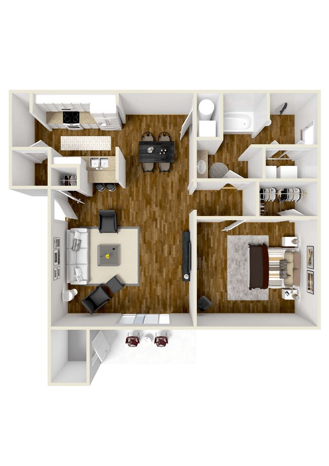 Floorplan - Lexington Pointe Apartment Homes