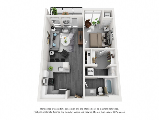 Floorplan - Green on 4th