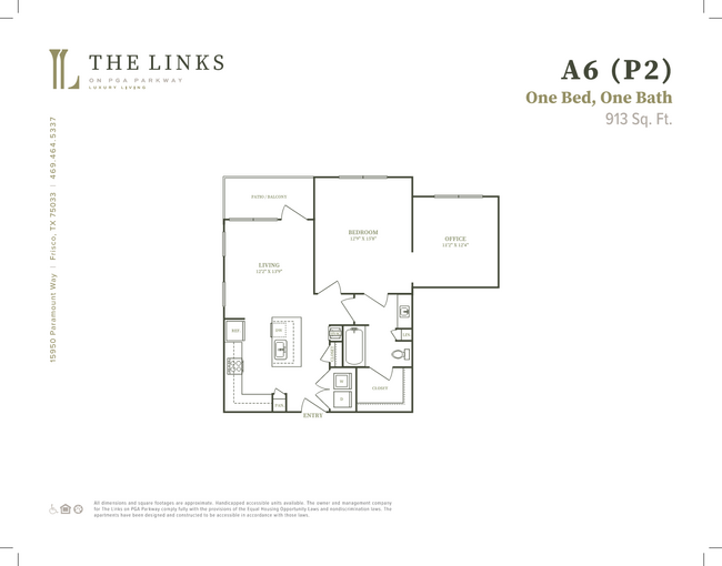 Floorplan - The Links on PGA Parkway - Phase II