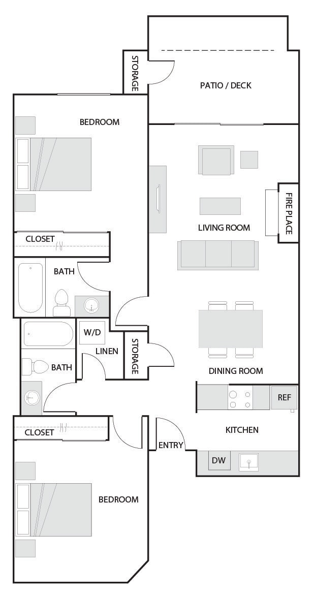 Floorplan - Indian Creek