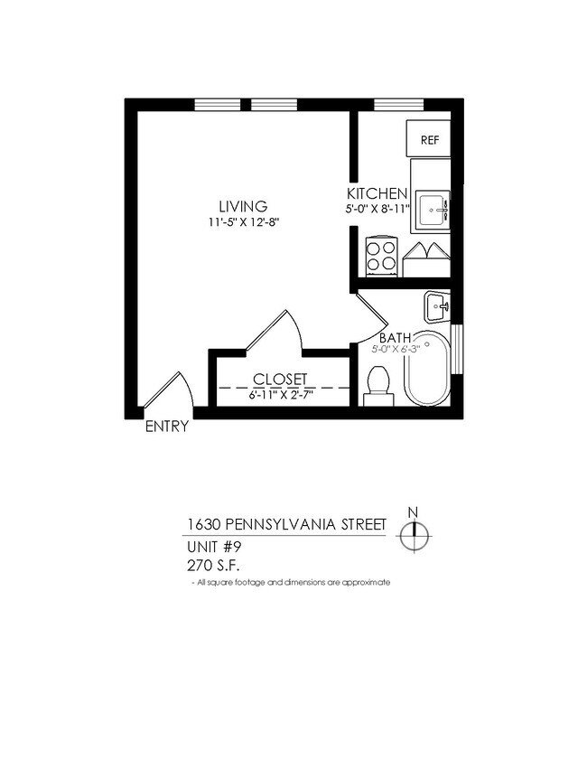 Floorplan - 1630 Pennsylvania