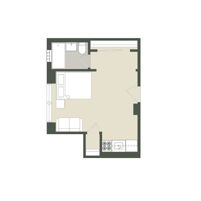 Floorplan - 420 W. Melrose St.