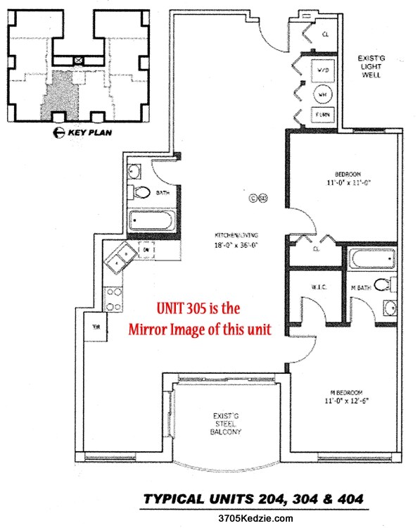 Floorplan - 3705 N Kedzie Ave.