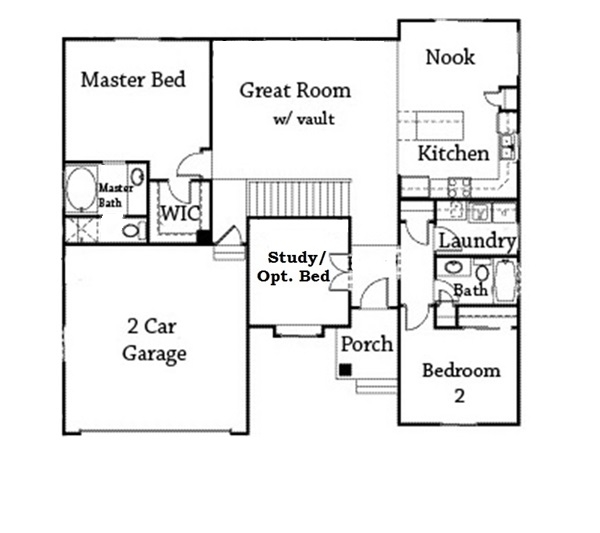 Floorplan - 2755 Shady Hollow Lane