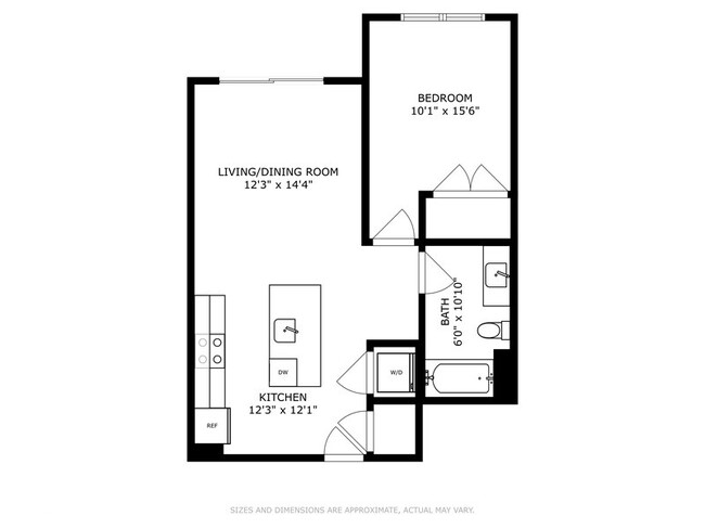 Floorplan - Green Park Apartments