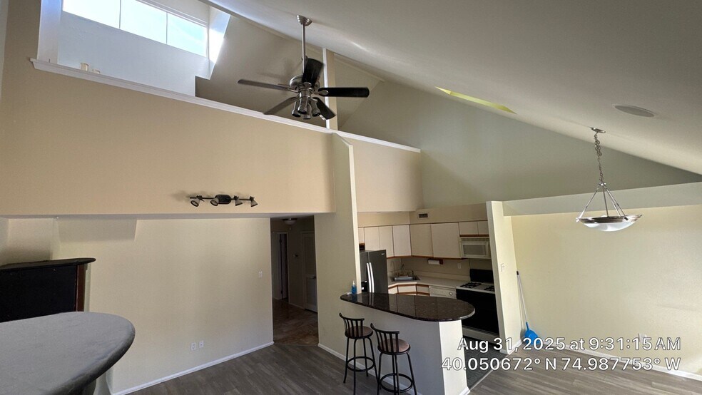 View of Loft from Kitchen - 9541 James St
