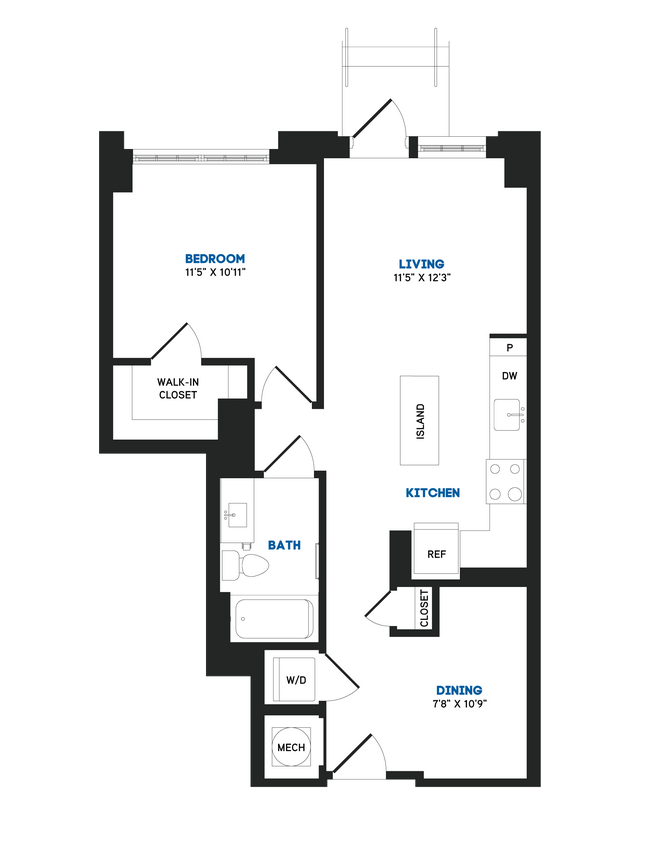 Floorplan - The Chase at Bryant Street