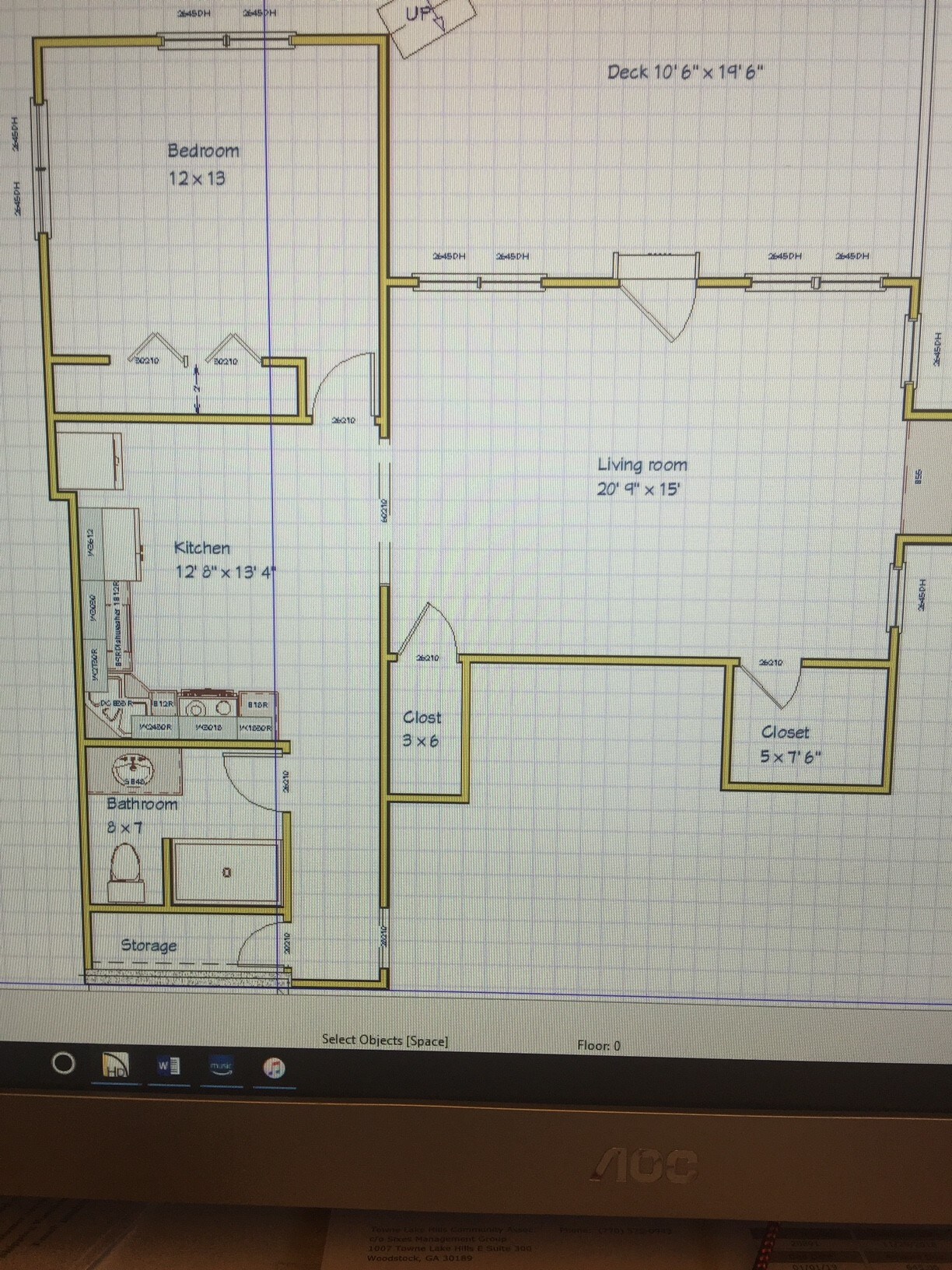 Floor plan - 7006 E Hills Way