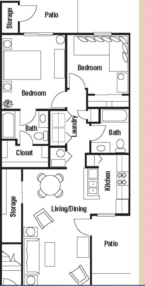 2BR/2BA - Whispering Pines