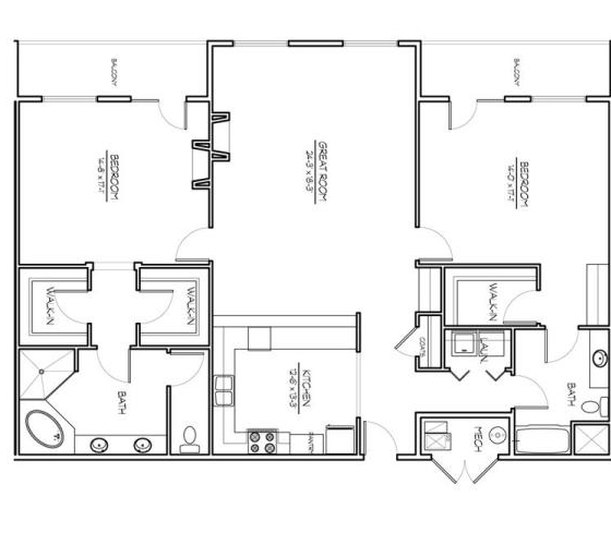2BR/2BA - One & Nine Condominiums