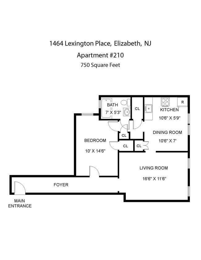 Floorplan - Pineda Apartments