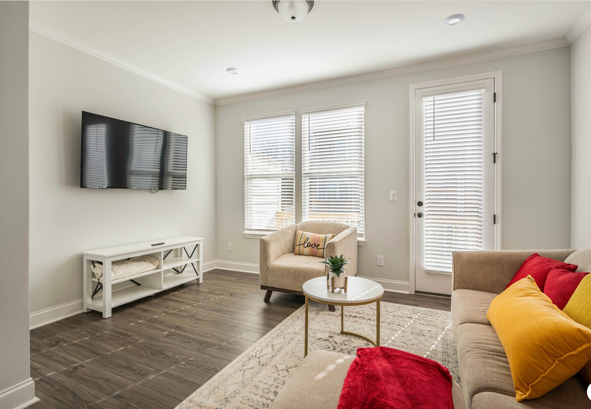 Staged Living Area - 2643 Creekside Dr NW