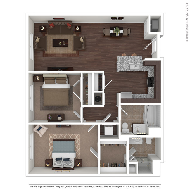 Floorplan - Snowden Creek Apartments, 62+