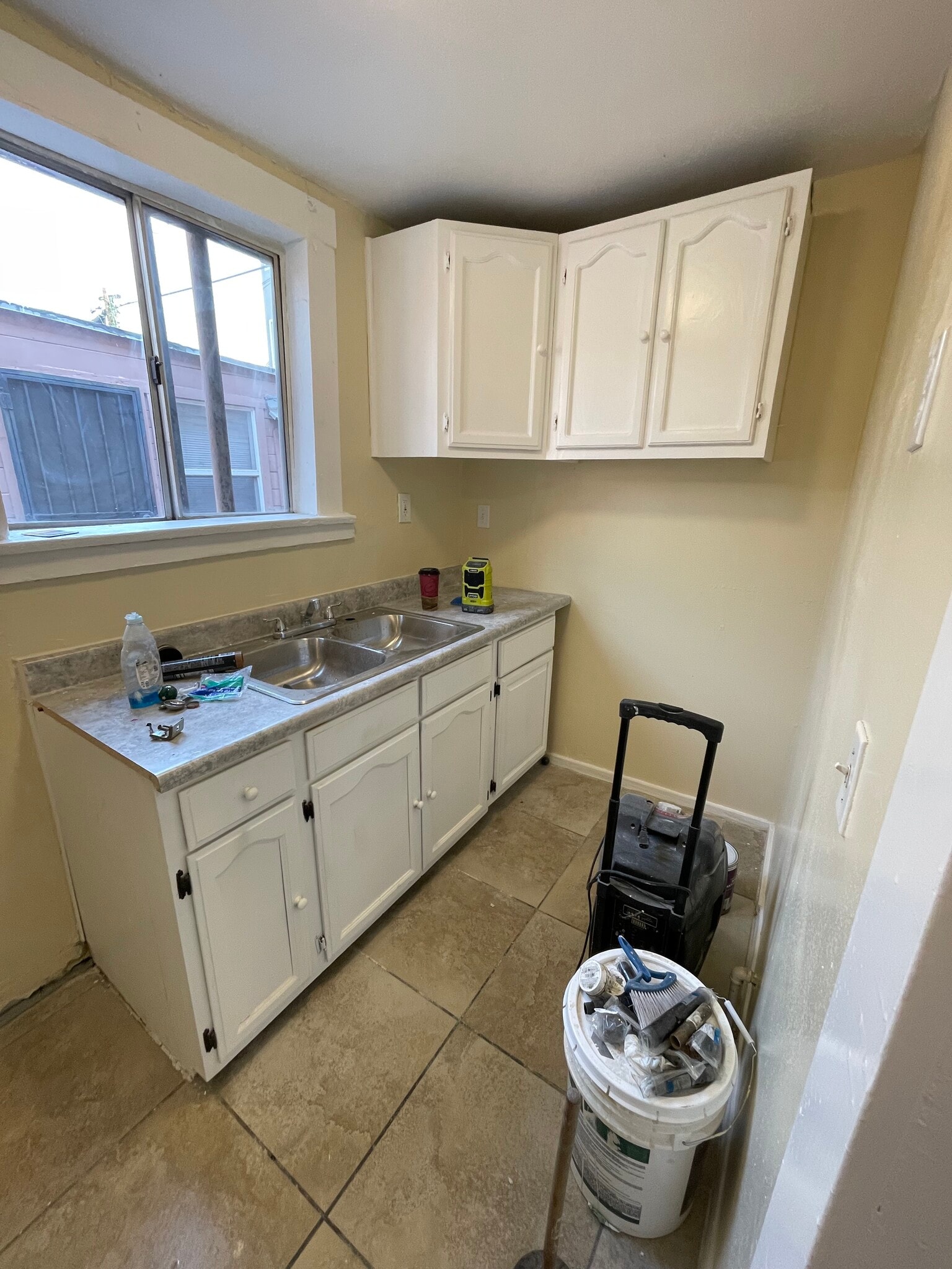 Updated stainless steel sink, faucet, etc. - 1120 S Berendo St