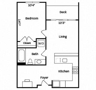 Floorplan - Two 10 by Vintage