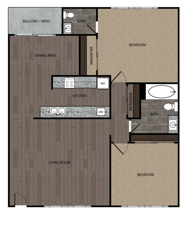 Floorplan - Vue at Montrose