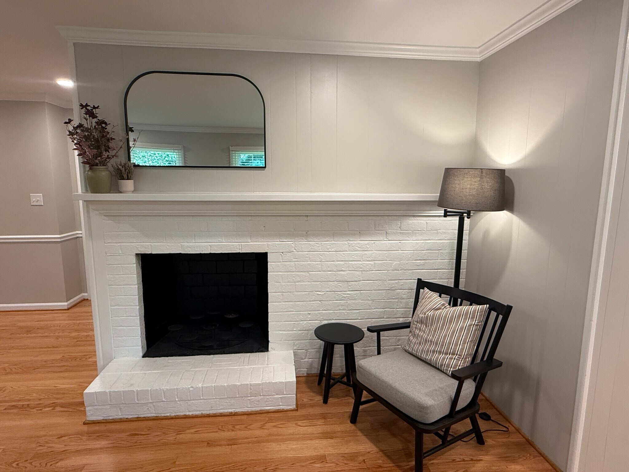 Family Room with decorative fireplace - 419 Emerson Dr