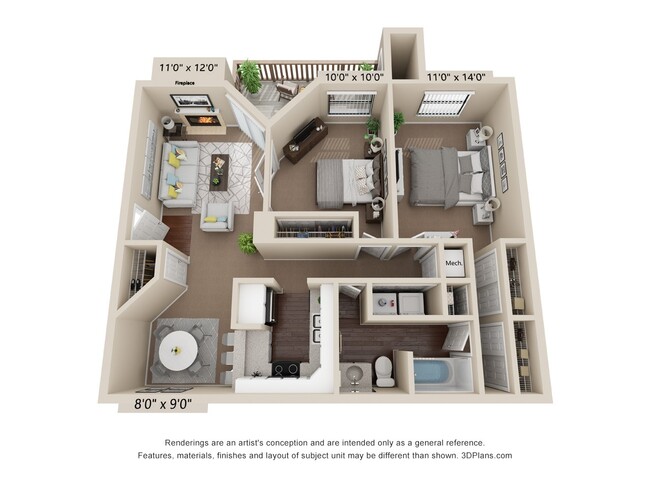 Floorplan - Glen at Bogey Hills