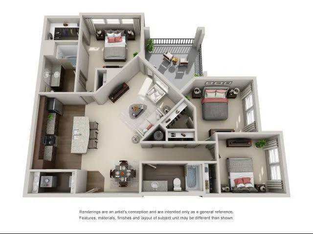 Floorplan - Brookson Flats