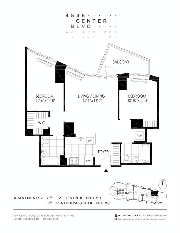 Floorplan - 4545 Center Blvd