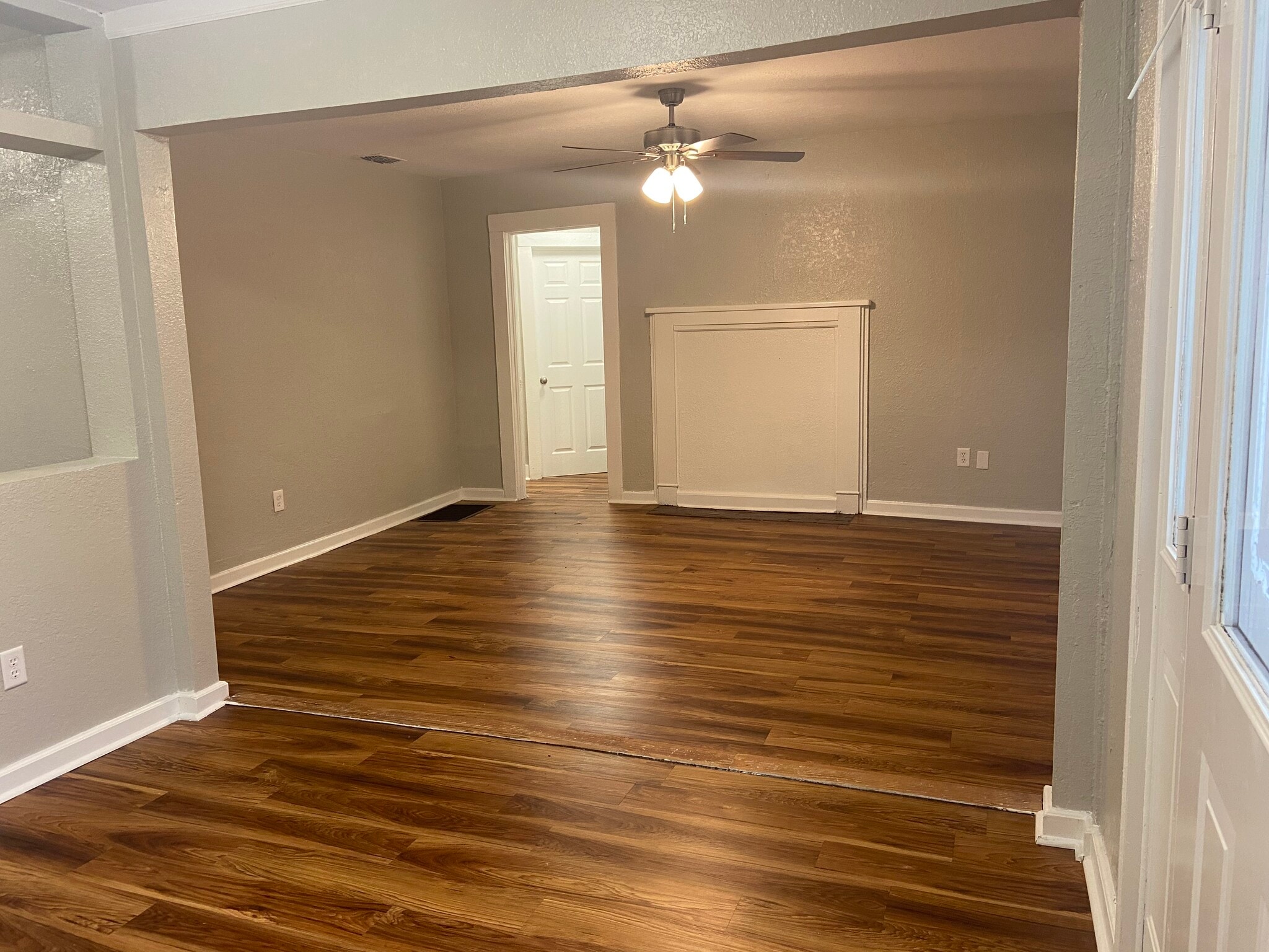 Living Room looking toward Bedrooms and Bathroom - 803 White Avenue