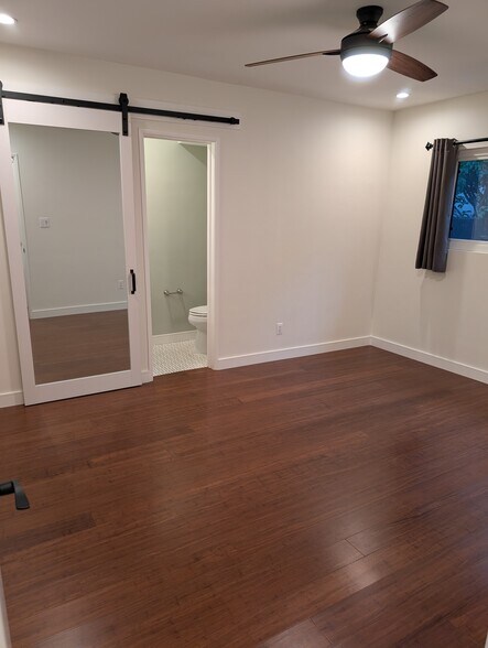 Primary bedroom with half bath - 3617 Wesley St