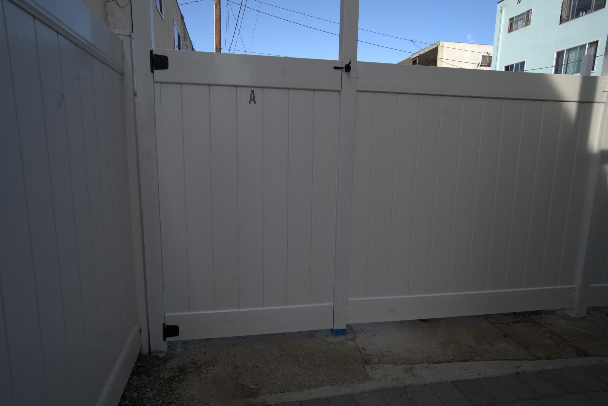 Private, fenced yard space exclusive to this unit - 1123 E Ocean Blvd