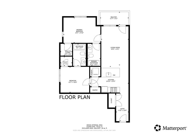 Floorplan - University Flats Phase II