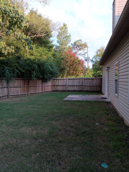 Backyard - 1007 Meriweather Dr