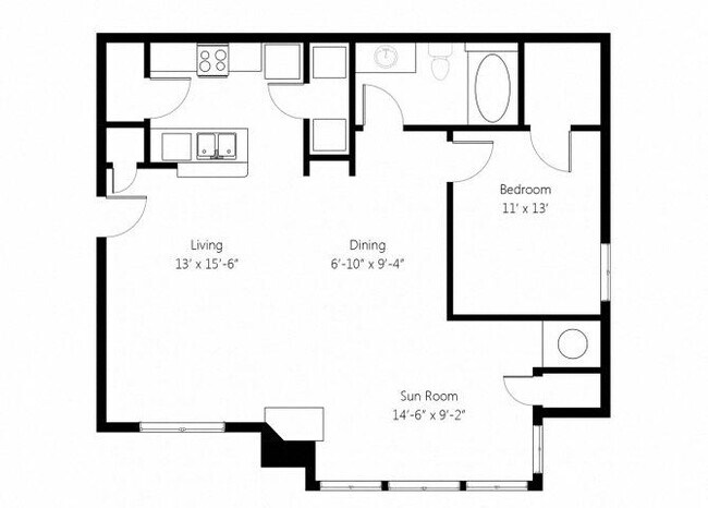 Floorplan - Lincoln Villas on Memorial