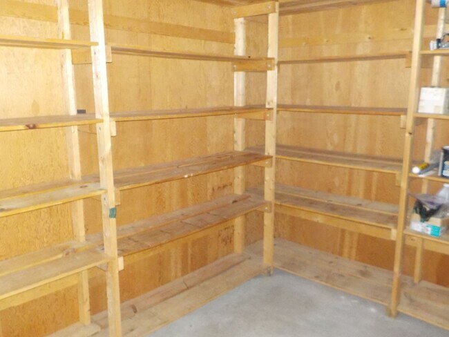 Storage off garag - 101 S Bunker Hill Dr