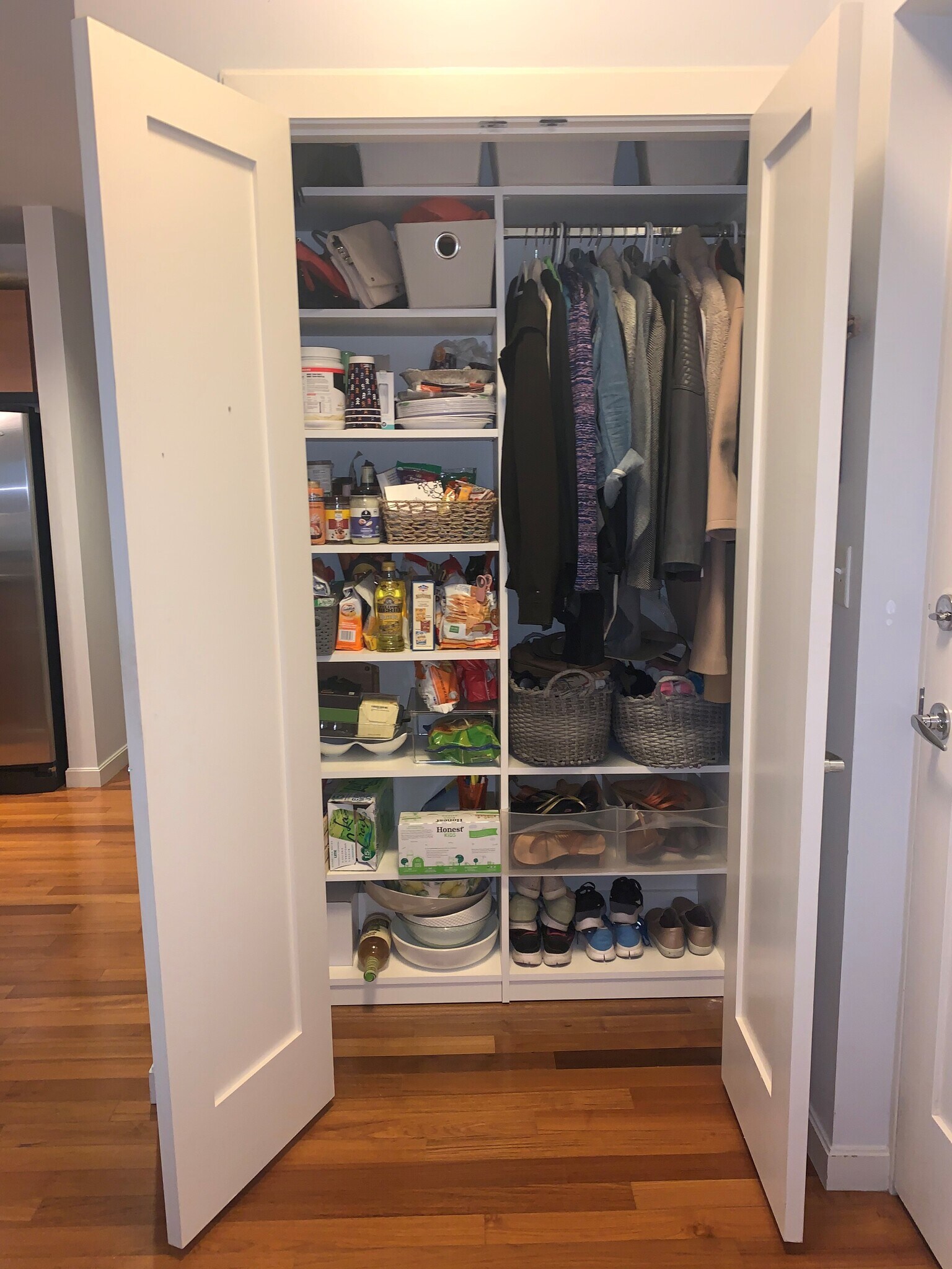 Pantry coat closet at front door - 400 4th Ave S